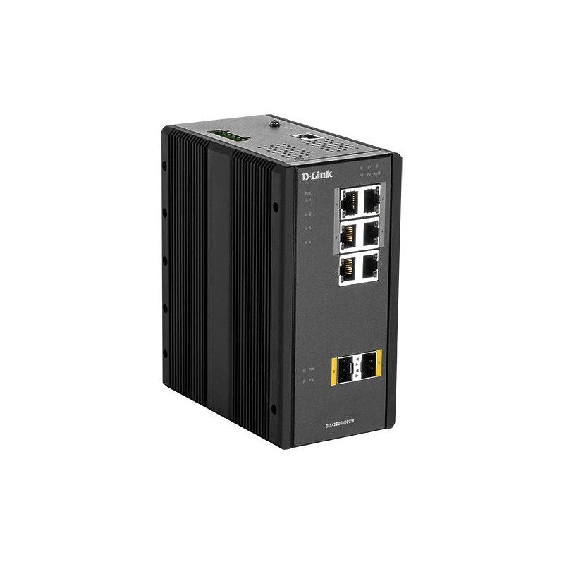 Comprar D-Link Dis-300g-8psw 8 Port L2 Managed Switch With 6 X 10/100/1000baset(X) Ports (4 Poe) &Amp 2 X 100/1000basesfp Ports 