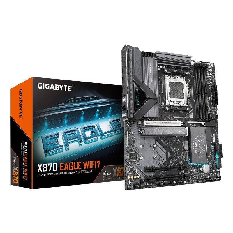 Comprar Placa Base Gigabyte X870 Eagle Wifi7 G10 Am5 Atx 4x Ddr5 4x Sata3 - Ganga Electrónica