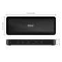 Comprar Club3d Csv-1583 Base Para Portátil Y Replicador De Puertos Alámbrico Thunderbolt 4 Negro - Ganga Electrónica
