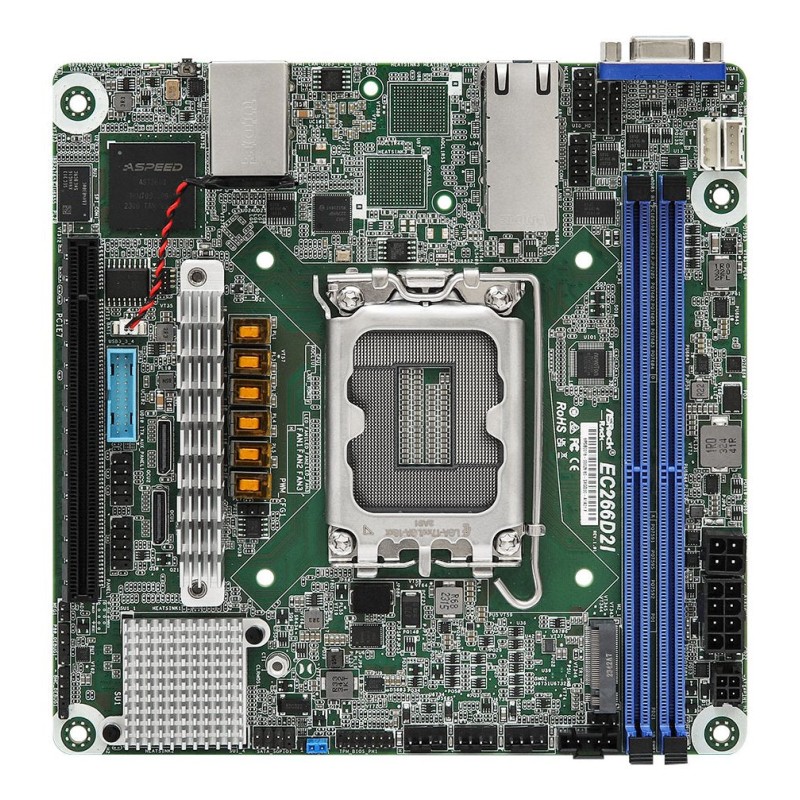 Comprar Asrock Ec266d2i Placa Base Intel C266 Lga 1700 Mini Itx - Ganga Electrónica