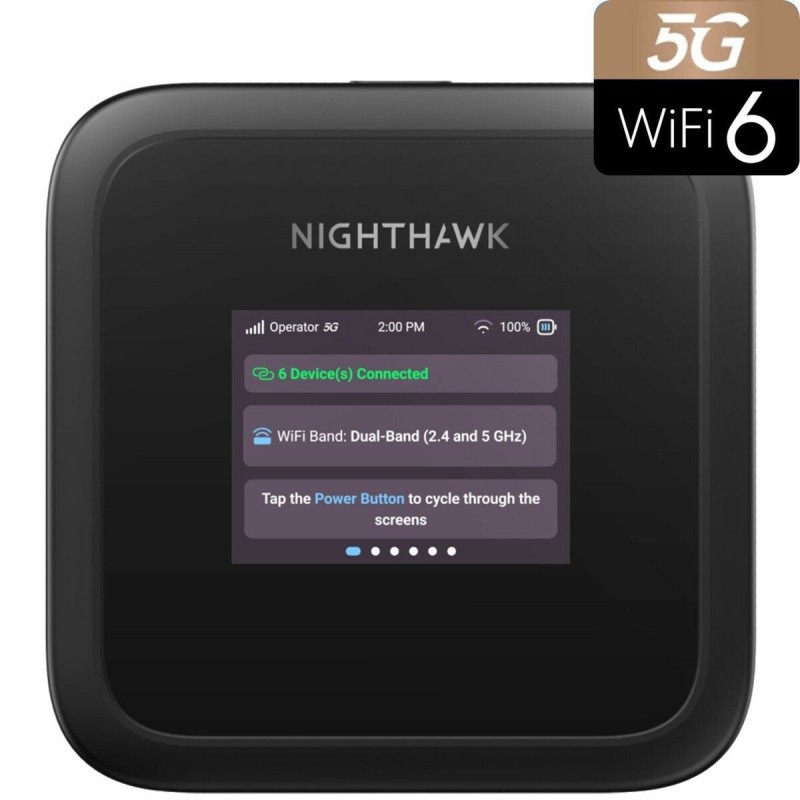 Comprar Netgear M3 Router Inalámbrico Doble Banda (2,4 Ghz / 5 Ghz) Negro - Ganga Electrónica
