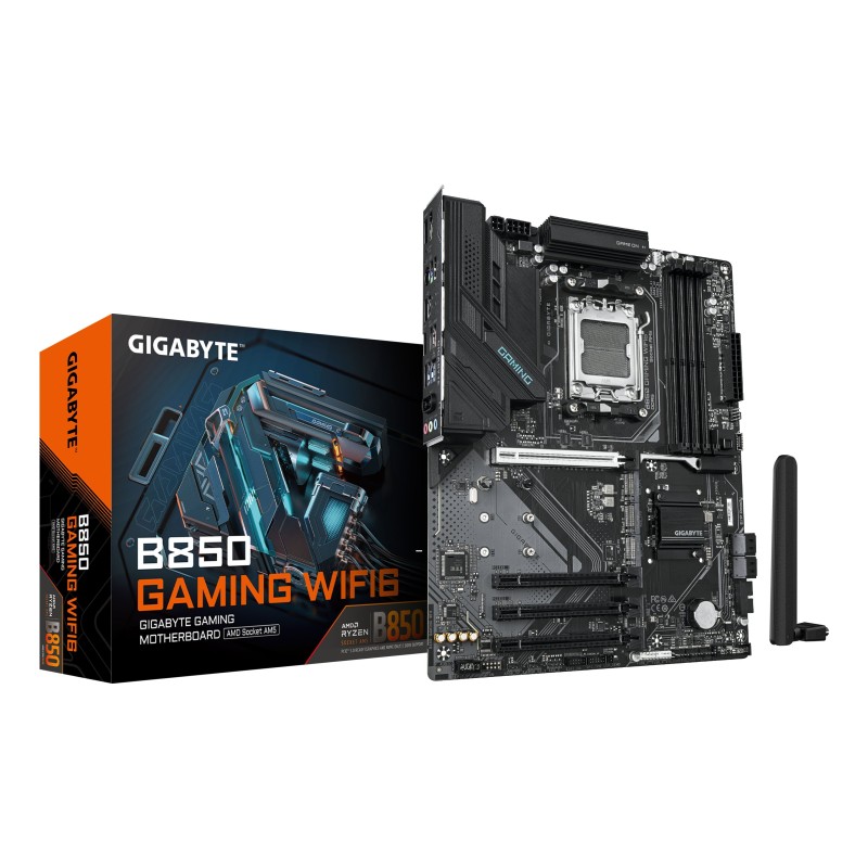 Comprar Placa Base B850 Gaming Wifi6 Gigabyte Amd Am5/ Ddr5/ Amd B850/ Hdmi, Displayport/ Atx/ Wifi 6, Bt5.3 - Ganga Electrónica