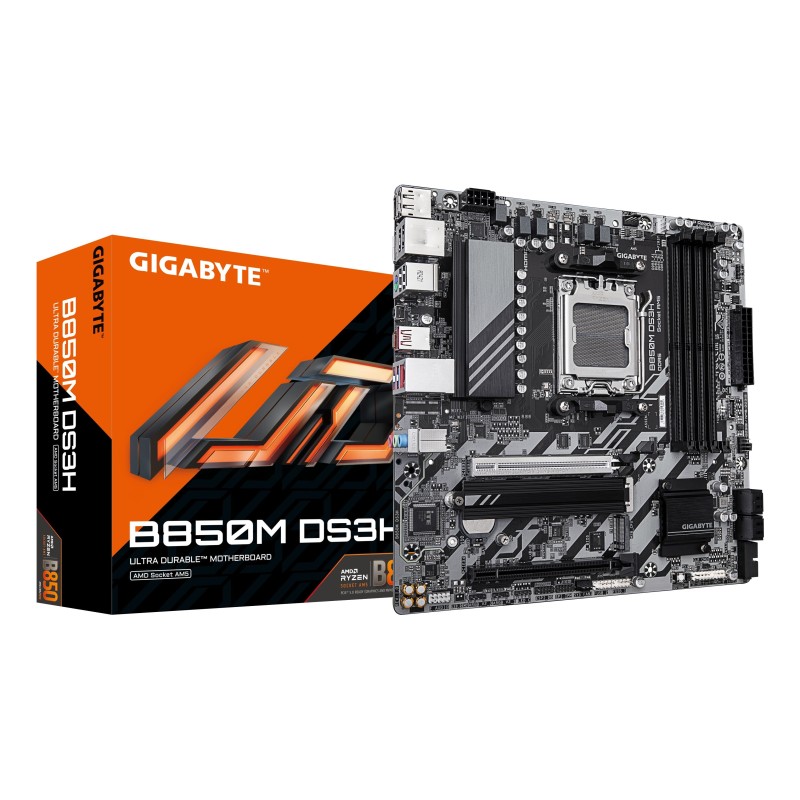Comprar Placa Base Gigabyte B850m Ds3h Matx 4x Ddr5 - Ganga Electrónica