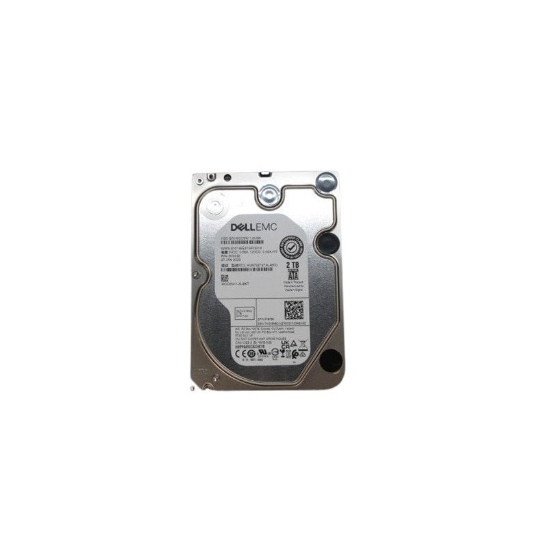 Comprar Disco Hdd Dell 400-Brct 2 Tb 7200 Rpm 3.5" Serial Ata Iii - Ganga Electrónica