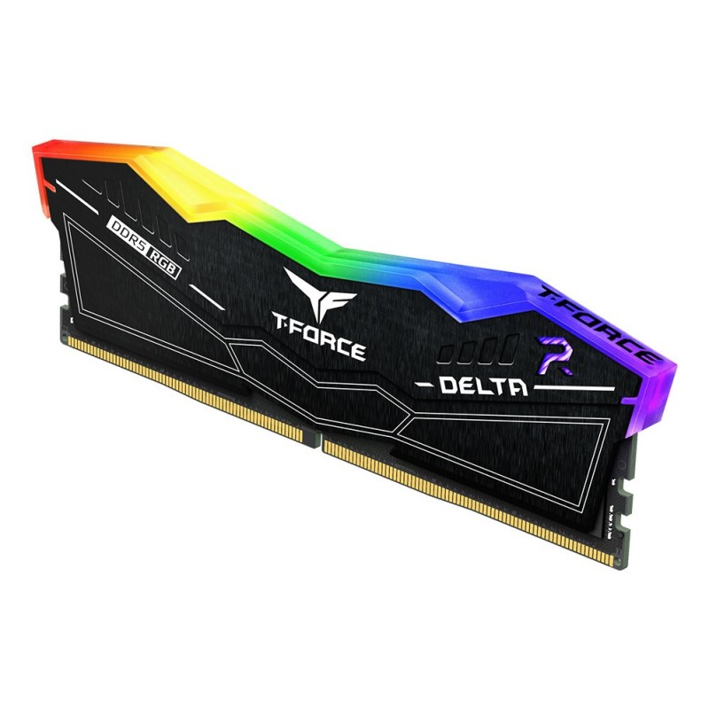 Comprar Memoria Ram Team group T-Force Delta Rgb Ddr5 6000mhz 32gb 2x16gb Cl28 Dual Amd Expo E Intel Xmp Negro - Ganga Electróni