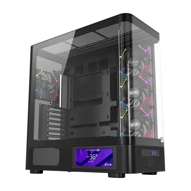Comprar Torre Atx Xyz Quantum Pro Black - Ganga Electrónica