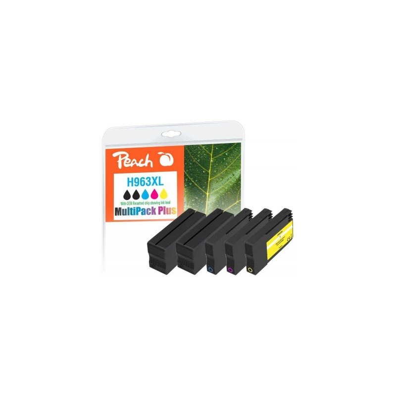 Comprar Tinta Peach Hp Nr.963xl Multipack Plus Oem Reset 2xb,C,M,Y Remanufactured - Ganga Electrónica