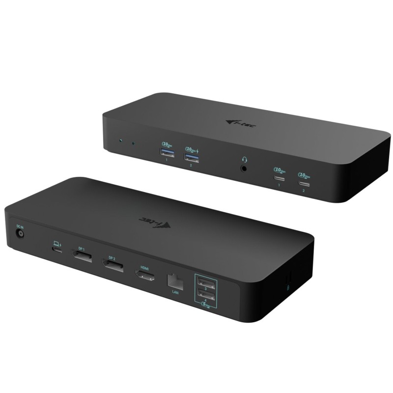 Comprar I-Tec Usb-C Intelligent Triple Display Docking Station 1xhdmi 2xdp 1xglan 2xusb-C Gen2 2xusb-A Gen2 2xusb-A Gen1 1xaudio