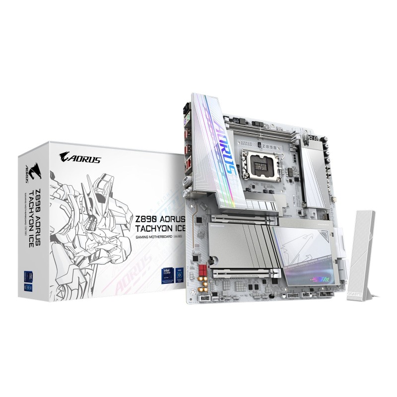 Comprar Placa Base Gigabyte Z890 Aorus Tachyon Ice Z890,S1851,Eatx,Ddr5 Z890 A Tachyon Ice - Ganga Electrónica