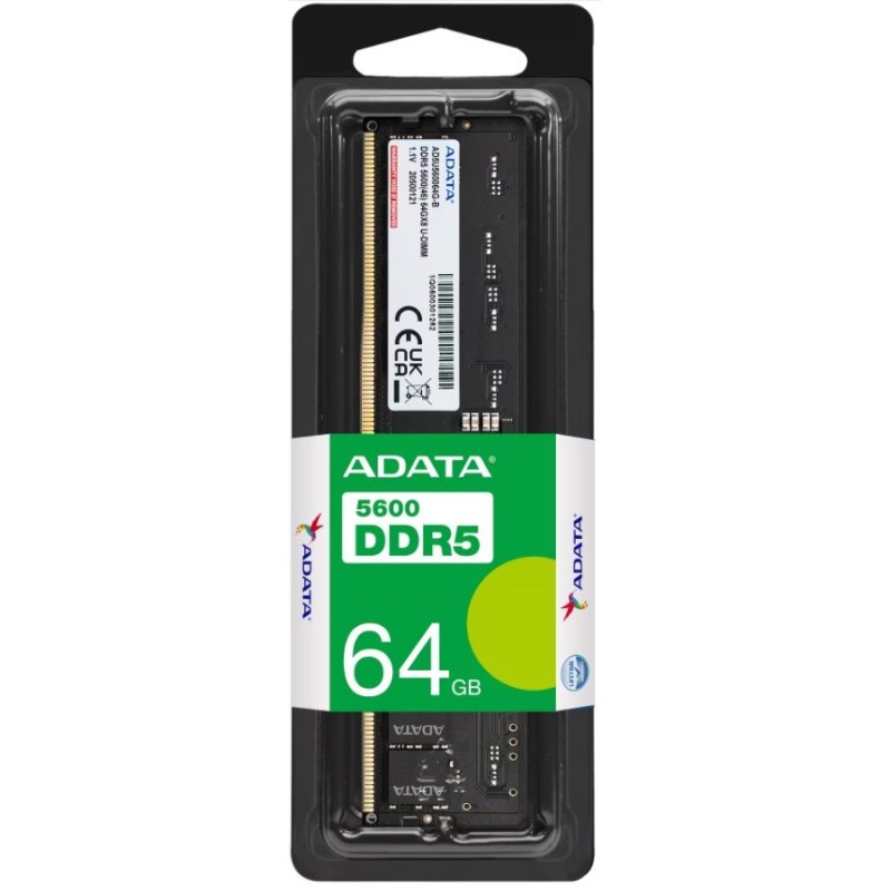 Comprar Memoria Adata Ddr5 Ad5u560064g-S 64gb 5600mhz - Ganga Electrónica