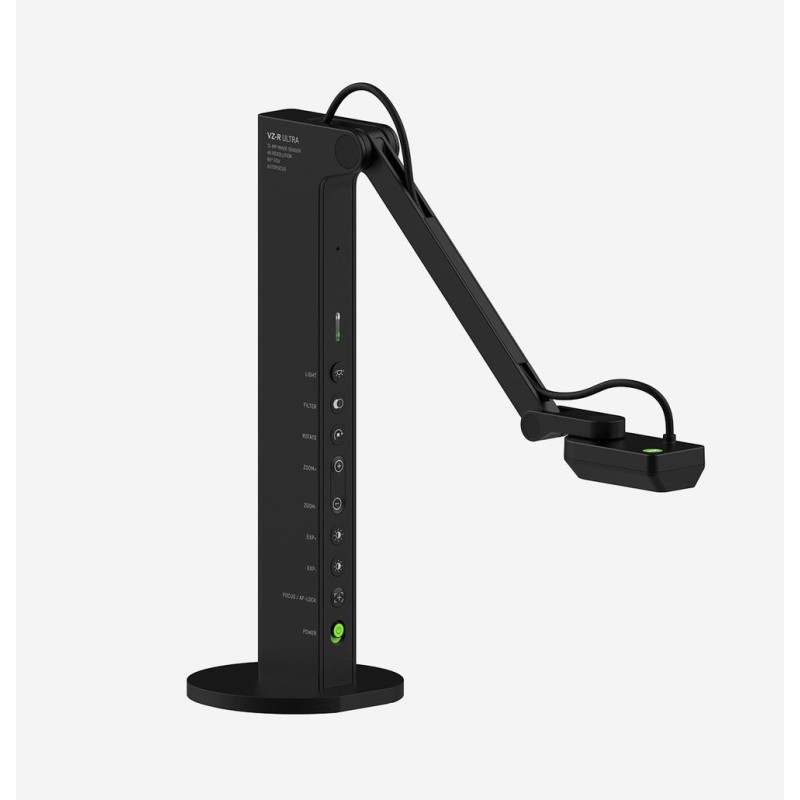 Comprar Cámara De Documentos Ipevo Vz-R Ultra Negro 25,4 3,06 Mm (1 3.06") Cmos - Ganga Electrónica