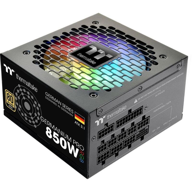 Comprar Fuente Alimentacion Thermaltake Germanium Pro RGB 0850w - Ganga Electrónica
