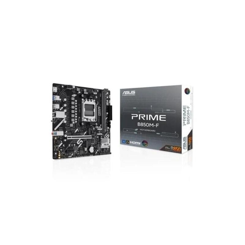 Comprar Placa Asus Prime B850m-F,Amd,Am5,B850,2ddr5,128gb,1hdmi,4sata3+2m.2,Gblan,5usb3.2,Matx 90mb1n90-M0eay0 - Ganga Electróni
