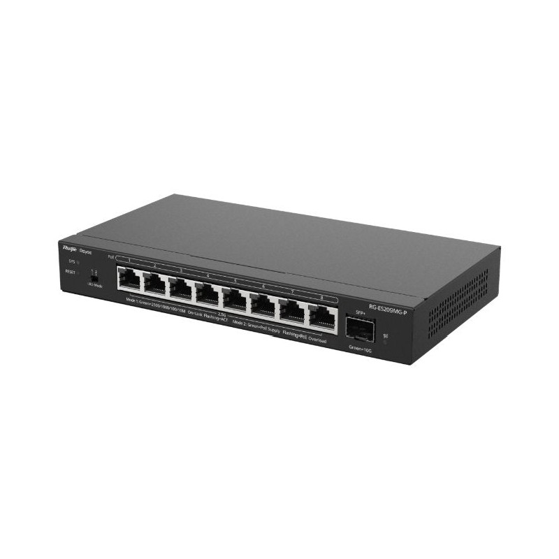 Comprar Ruijie networks Reyee Es209mg-P Switch 5xmgb Poe 1xsfp+ 130w - Ganga Electrónica