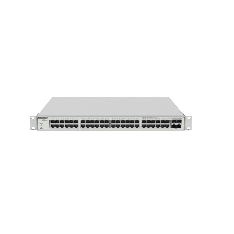 Comprar Switch Gestionable L2+ Ruijie Rg-Nbs3200-48gt4xs-P-V2 48xrj45 Gb 4xsfp 10ge 48xpoe 370w Gestion Nube - Ganga Electrónica