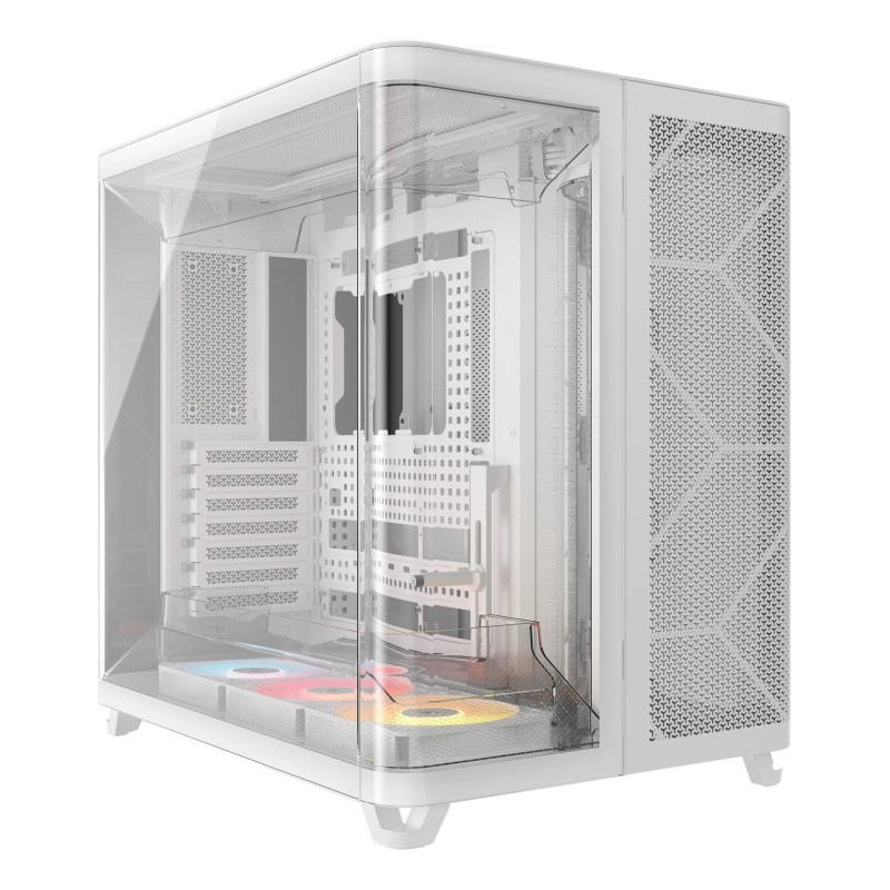 Comprar Caja Pc Corsair Air 5400 Rs-R Argb Midi Tower Blanco Cc-9011319-Ww - Ganga Electrónica