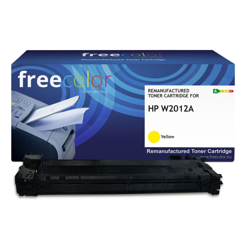 Comprar Freecolor Toner Hp W2012a Amarillo Con Chip 13000p Compatible - Ganga Electrónica