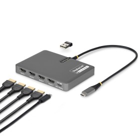 Comprar Startech.Com Quad-Usb-Hdmi-Adapt Base Para Portátil Y Replicador De Puertos Alámbrico Usb 3.2 Gen 1 (3.1 Gen 1) Type-C G