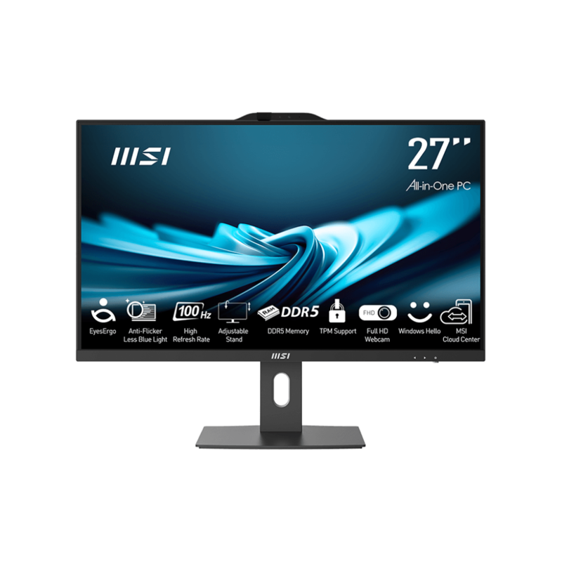 Comprar Barebone Msi Aio Pro Ap272p 14m-023beu Black 27'/ Wi-Fi 6e/ Chipset: Intel H610/ Ddr5- So-Dimm - Ganga Electrónica