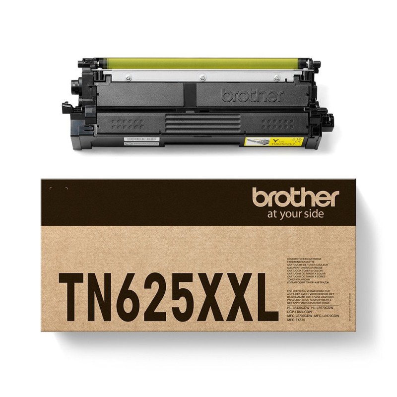 Comprar Toner Brother Amarillo TN-625XXLY 625XXL 6500 Copias - Ganga Electrónica
