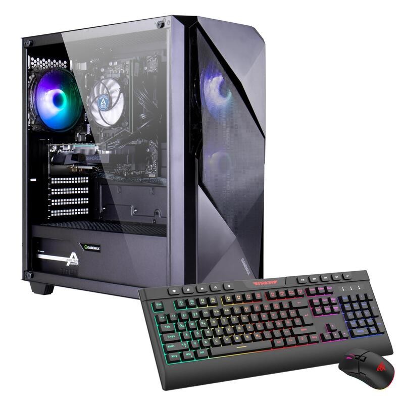 Comprar Pc Gaming Hyrican Gamemax Striker 7817 R7-9700x 16gb 1tbssd Rtx5060ti W11 Home - Ganga Electrónica