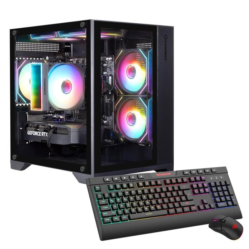 Comprar Pc Gaming Hyrican Gamemax Infinity Mini Bk 7852 Ryz5 9600x 16gb 1tbssd Rtx5060ti W11 Home - Ganga Electrónica