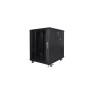 Comprar Armario Rack Lanberg Ff01-6815-12b (15u, 19", 848mm / 600mm / 800 Mm, Standing, Glass, 800 Kg, Black Color) - Ganga Elec