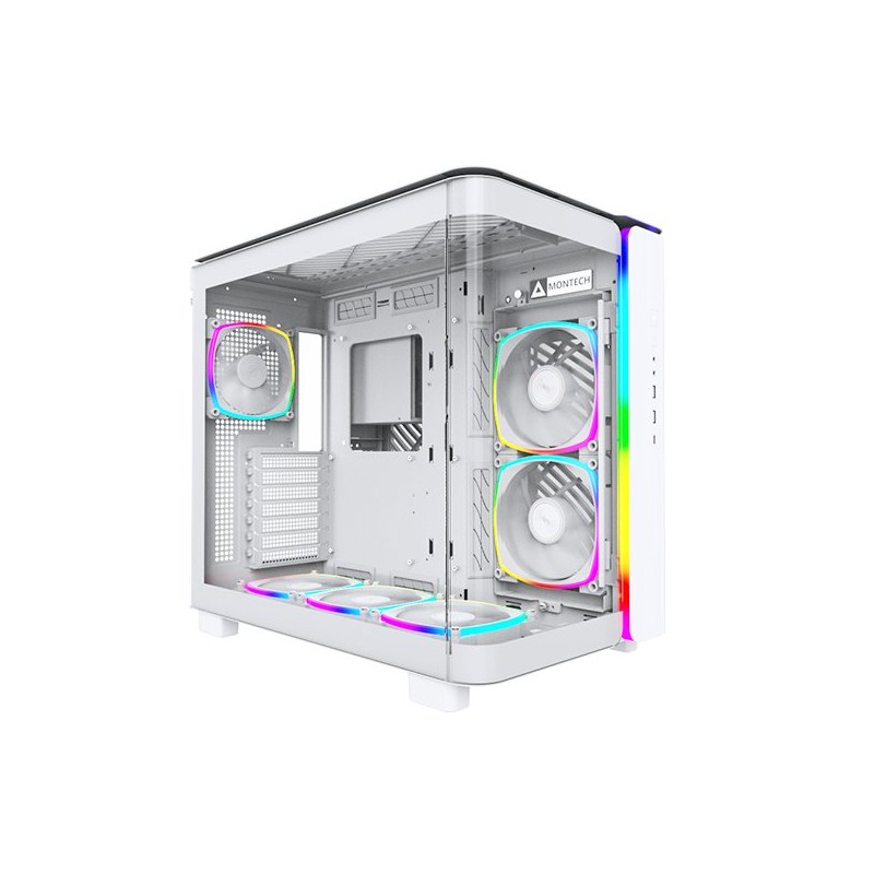 Comprar Caja Montech King Pro 95, Blanca, Vidrio Templado X 2 King95prow - Ganga Electrónica