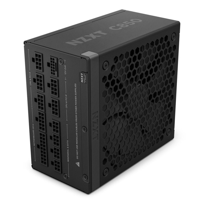 Comprar Fuente De Alimentación Nzxt C850 Gold Atx 3.1 Para Pc Negra, 1x Conector Para Tarjeta Gráfica De 16 Pines, 6x Pcie, Gest