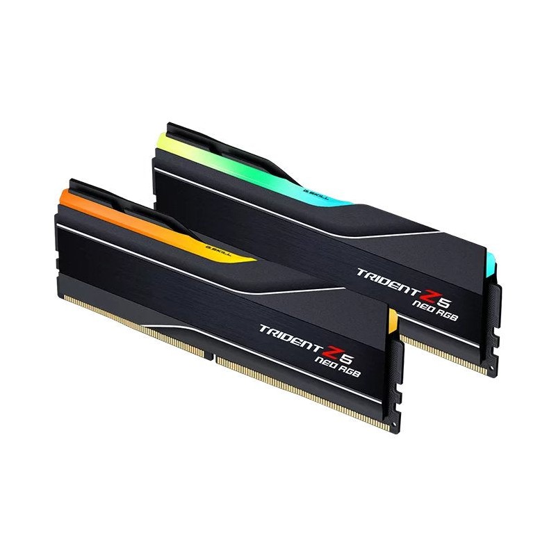Comprar Memoria G.skill 32 Gb Ddr5 6400 2x 16 Gb F5-6400j3039g16gx2-Tz5nr, Trident Z5 Neo Rgb, Amd Expo F5-6400j3039g16gx2-Tz5nr