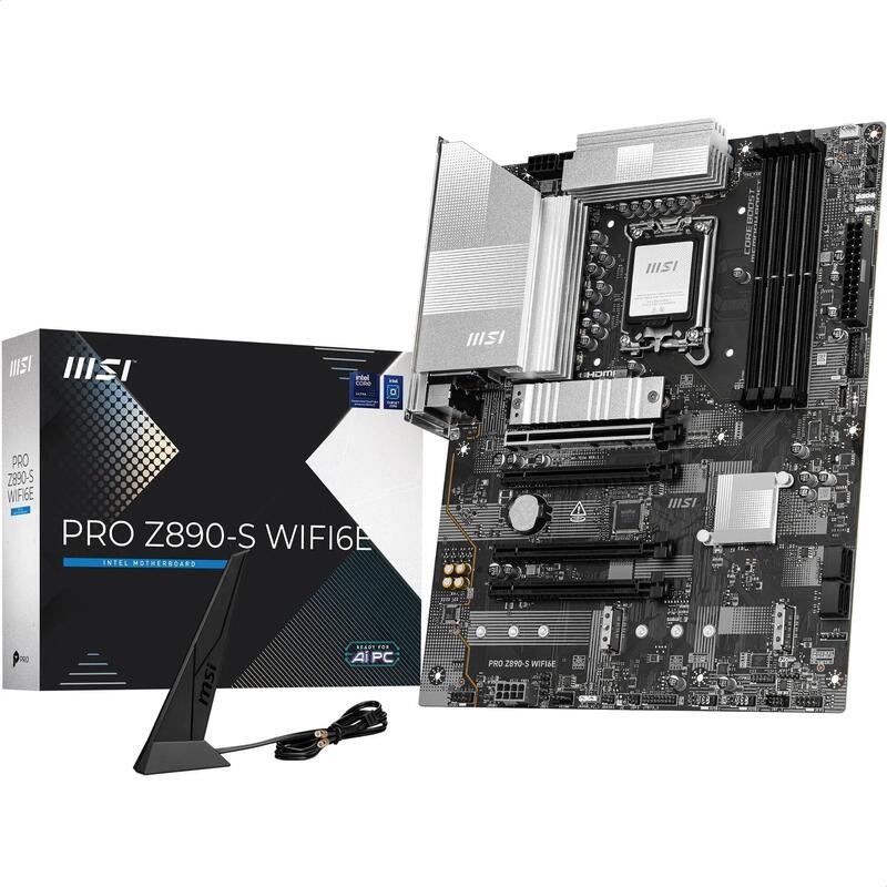Comprar Msi Pro Z890-S Wifi6e Z890,S1851,Atx,Ddr5 7e54-010r - Ganga Electrónica