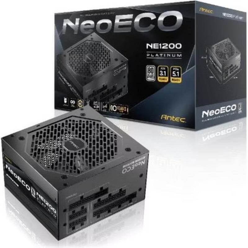 Comprar Fuente Alimentacion Antec Modular Neoeco 1200w 80+ Platinum Atx 3.1 Pcie 5.1 0-761345-20217-6 - Ganga Electrónica