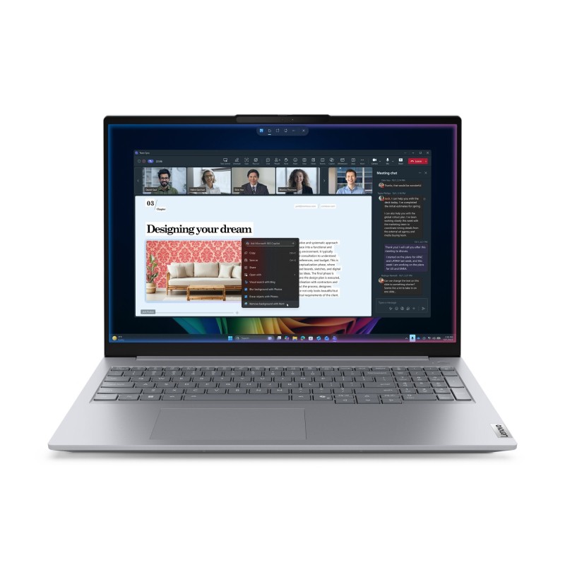 Comprar Portatil Lenovo Thinkbook 16 Intel Core Ultra 7-355h 32gb 512gb Ssd - Ganga Electrónica