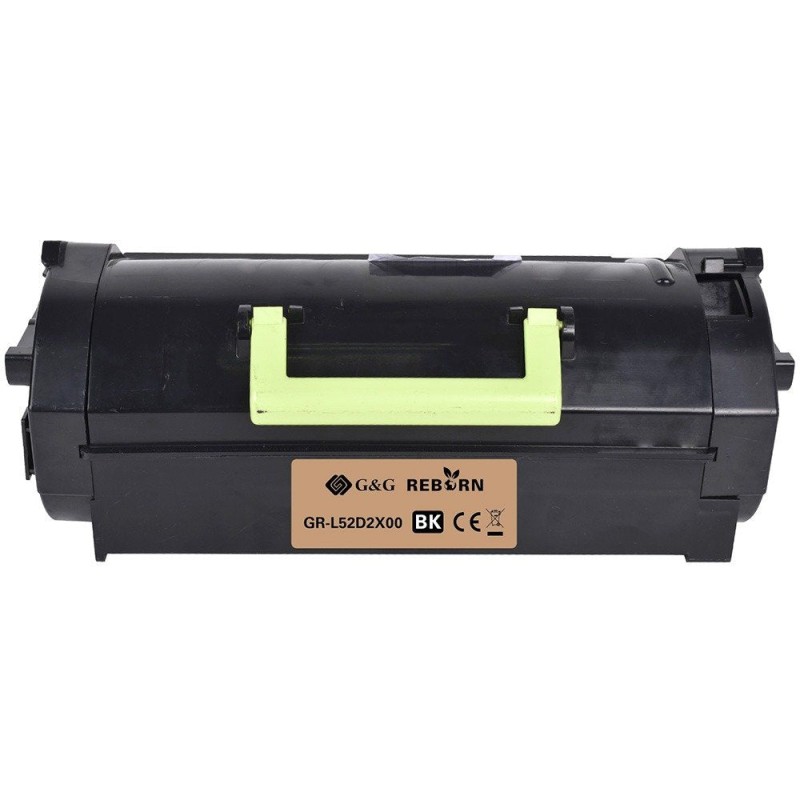 Comprar G&g Reborn-Toner Compatible Con Lexmark 522x/ 52d2x00 - Ganga Electrónica