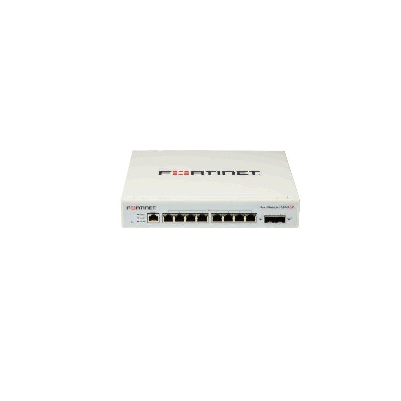 Comprar Switch Gestionable Fortinet Fortiswitch 108F-FPOE 10P 8XGE Poe+ 2XSFP L2+ - Ganga Electrónica