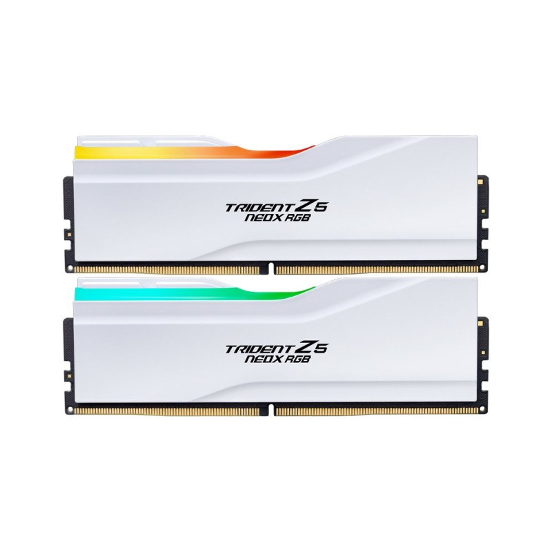 Comprar Memoria G.skill Dimm 32 Gb Ddr5-6000 (2x 16 Gb) Dual-Kit (F5-6000a3636f16gx2-Tz5nxrw, Trident Z5 Neo X Rgb) - Ganga Elec