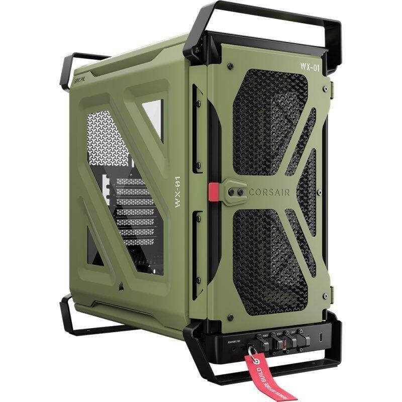 Comprar Caja Pc Corsair Warthog Mid-Tower Verde Cc-9011350-Ww - Ganga Electrónica