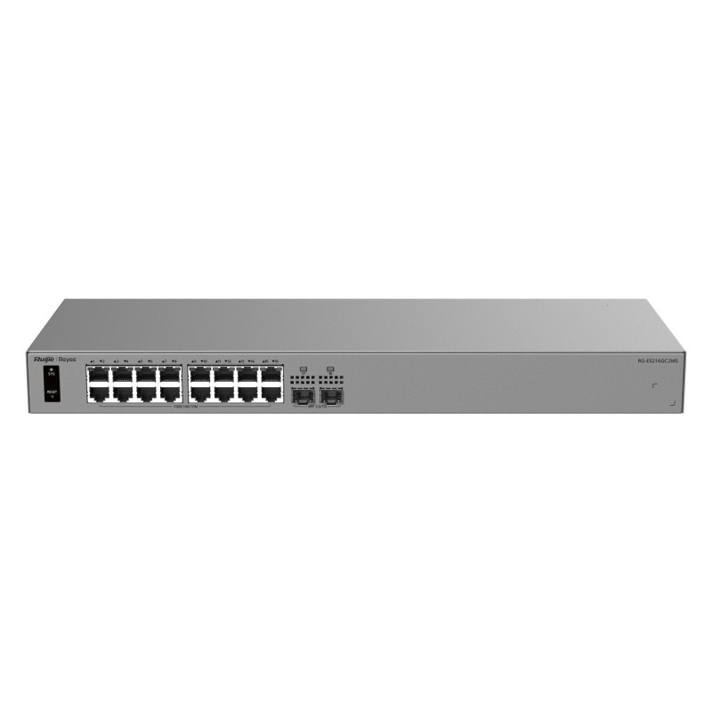Comprar Switch Gestionable L2 Ruijie Rg-Es216gc2ms 18p 16xrj45 Gb 2xsfp 2.5ge Gestion En La Nube - Ganga Electrónica
