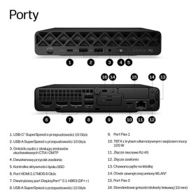 Comprar Mini Pc Hp Elitedesk 8 Mini G2i Desktop Next Gen Ai Pc Copilot+ Pc Intel Core Ultra 7 356h 16 Gb Ddr5-Sdram 512 Gb Ssd -