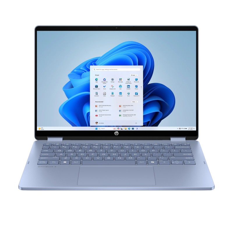 Comprar Portátil Hp Omnibook 5 Flip 2-In-1 14-Fp0007nsx U5 325u 16gb 512gb 14"Tactil Fdos Noac Azul - Ganga Electrónica