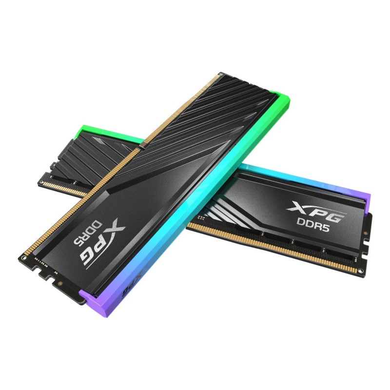 Comprar Adata Memoria 16 Gb Ddr5-5600 2x 8 Gb Kit Dual, Ram Negro, Ax5u5600c468g-Dtlabrbk, Xpg Lancer Blade Rgb, Intel Xmp, Amd 