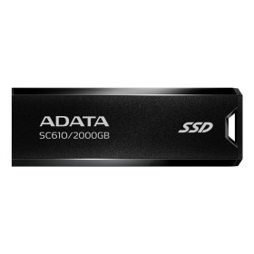 Comprar Adata Sc610 2000 Gb, Externo Ssd Negro, Usb-A 3.2 Gen 2 Sc610-2000g-Cbk/Rd - Ganga Electrónica