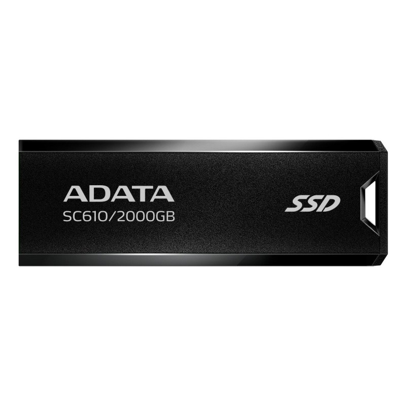 Comprar Adata Sc610 2000 Gb, Externo Ssd Negro, Usb-A 3.2 Gen 2 Sc610-2000g-Cbk/Rd - Ganga Electrónica