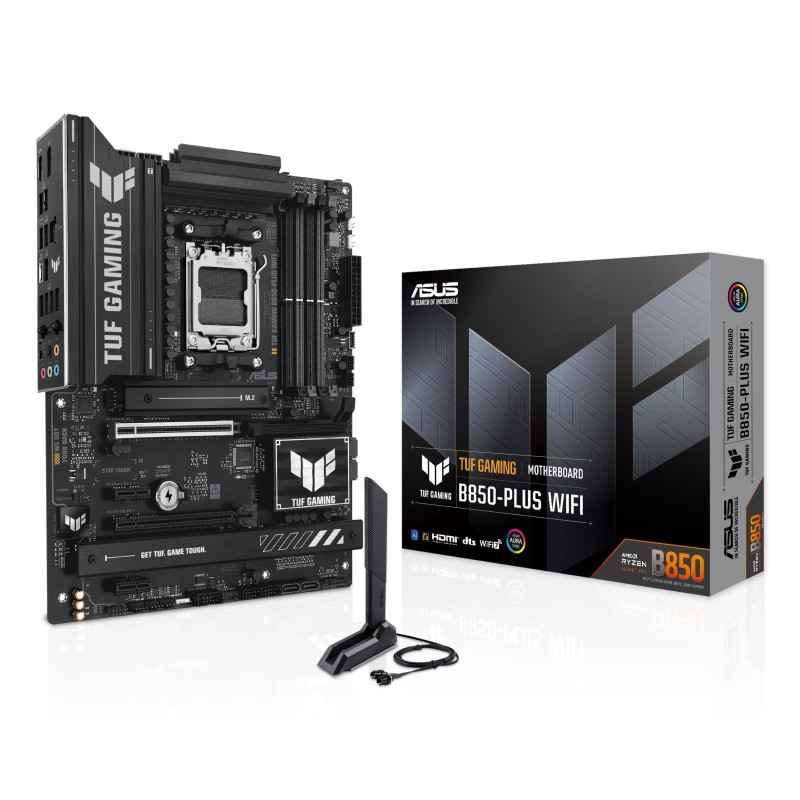 Comprar Placa Base Asus Tuf Gaming B850-Plus Wifi Pci-E X16 Gen5, M.2 Gen5 - Ganga Electrónica