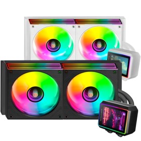 Comprar Sistema de Refrigeración Líquida Mars Gaming ML-VISIONII240/ Negro - Ganga Electrónica
