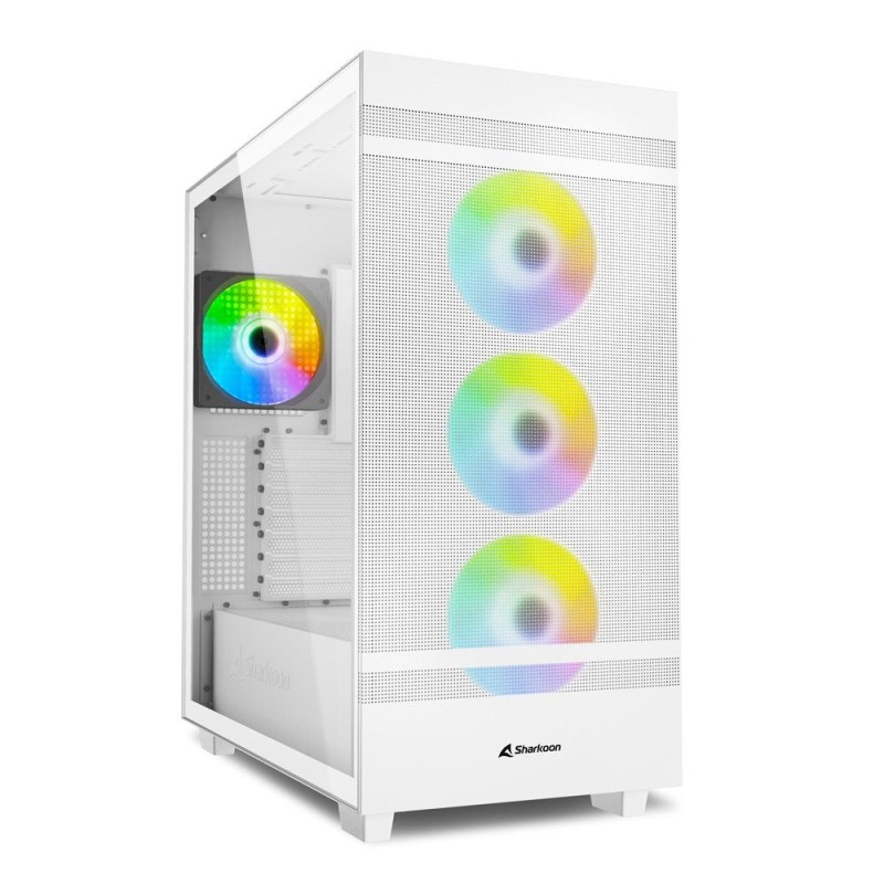 Comprar Caja Pc Sharkoon Rebel C50 Rgb Atx Full Tower Blanco 4044951038251 - Ganga Electrónica