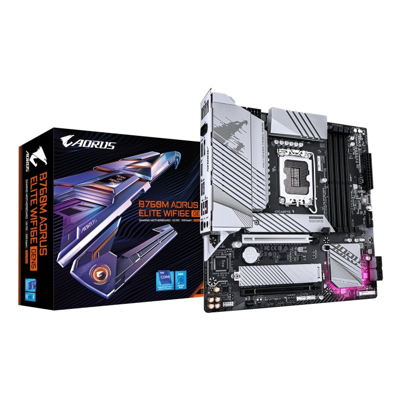 Comprar Gigabyte B760m A E Wf6e Gen5 Lga1700 1xdp 1xhdmi B760m A E Wf6e Gen5 - Ganga Electrónica