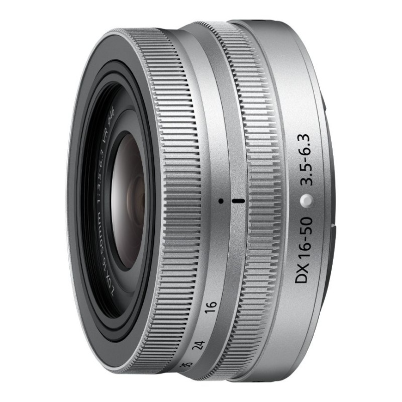Nikon Z DX 16-50mm f/3.5-6.3 VR (Plata) | Ganga Electrónica