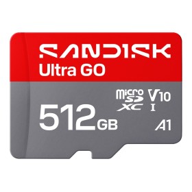 SanDisk Ultra GO microSDXC UHS-I 512GB (SDSQUGN-512G-GN6MN) | Ganga Electrónica