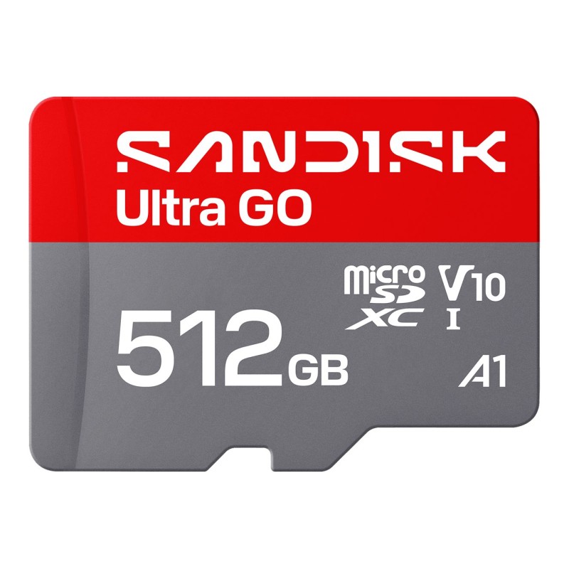 SanDisk Ultra GO microSDXC UHS-I 512GB (SDSQUGN-512G-GN6MN) | Ganga Electrónica
